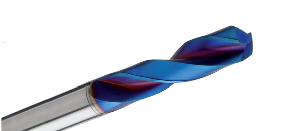 VHM свердло 3xD, покриття BLUE CUT, кут 140°